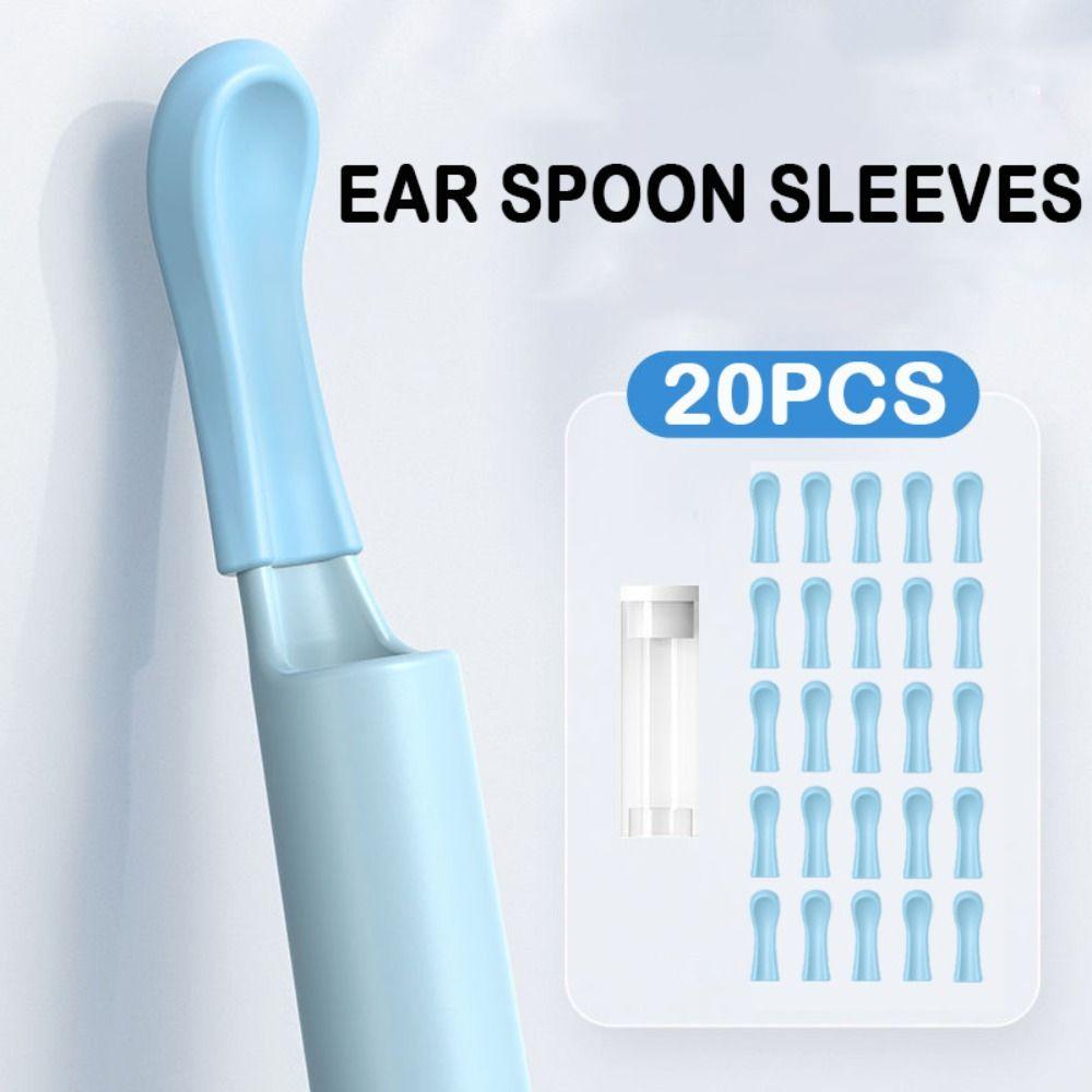 Silicone Ear Wax Removal Tips Non-slip Ear Spoon Protector Ear Spoon Sleeves Ear Cleaning Tools 6Pcs
Silicone Ear Wax Removal Tips Non-slip Ear Spoon Protector Ear Spoon Sleeves Ear Cleaning Tools 6Pcs