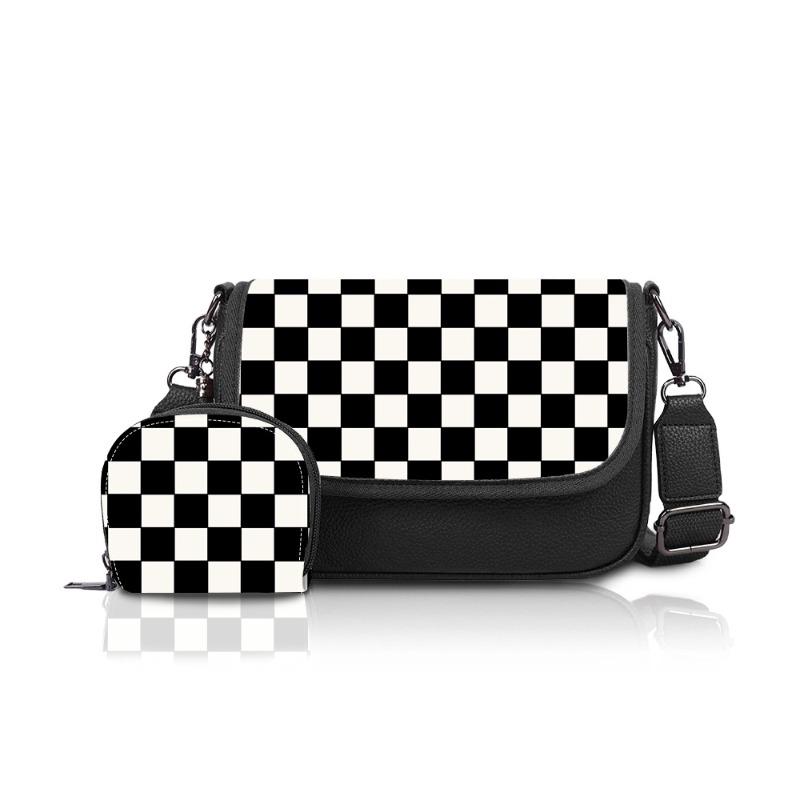 Checkered Bag, Checkerboard Pattern Casual and Versatile Women s Crossbody Buns, Mother Bag, Large Capacity Single-shoulder Bag with Card Bag чёрный
Checkered Bag, Checkerboard Pattern Casual and Versatile Women s Crossbody Buns, Mother Bag, Large Capacity Single-shoulder Bag with Card Bag чёрный