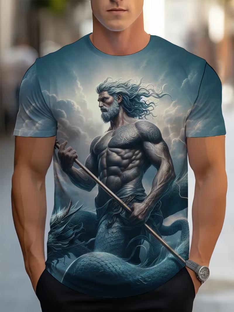 Men s Retro 3D Graphic Print T-Shirt - Perfect for Daily Wear and Vacation S
Men s Retro 3D Graphic Print T-Shirt - Perfect for Daily Wear and Vacation S