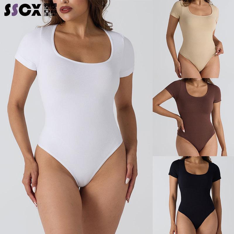 Seamless Ribbed Bodysuit: Women s Slim Fit Short Sleeve for Yoga and Fitness S/M чорний
Seamless Ribbed Bodysuit: Women s Slim Fit Short Sleeve for Yoga and Fitness S/M чорний