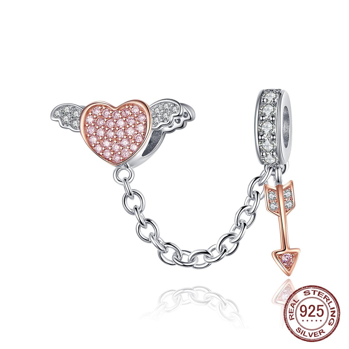 925 Стерлинг Серебряная стрела Из Амур сердце крыло Любовь Кулон цепи для женщин Charms Браслет DIY ювелирные изделия
925 Стерлинг Серебряная стрела Из Амур сердце крыло Любовь Кулон цепи для женщин Charms Браслет DIY ювелирные изделия