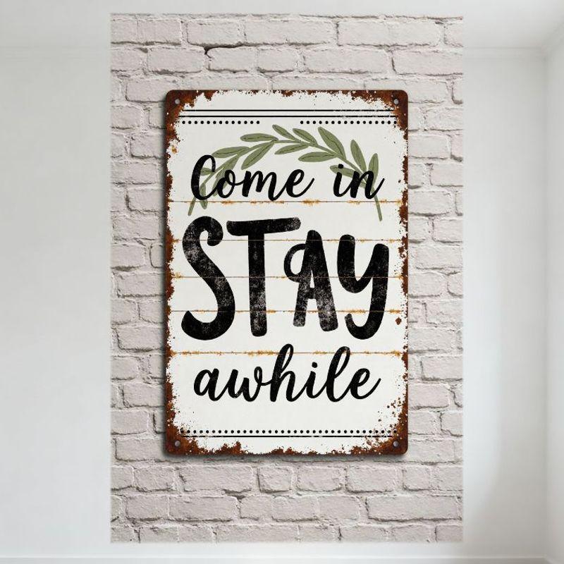 Vintage Rustic Metal Tin Sign with Green Laurel Branch, Weathered Distressed Design, for Home Bar Cafe Man Cave Wall Decor 20x30cm(7.8x11.8inch)
Vintage Rustic Metal Tin Sign with Green Laurel Branch, Weathered Distressed Design, for Home Bar Cafe Man Cave Wall Decor 20x30cm(7.8x11.8inch)