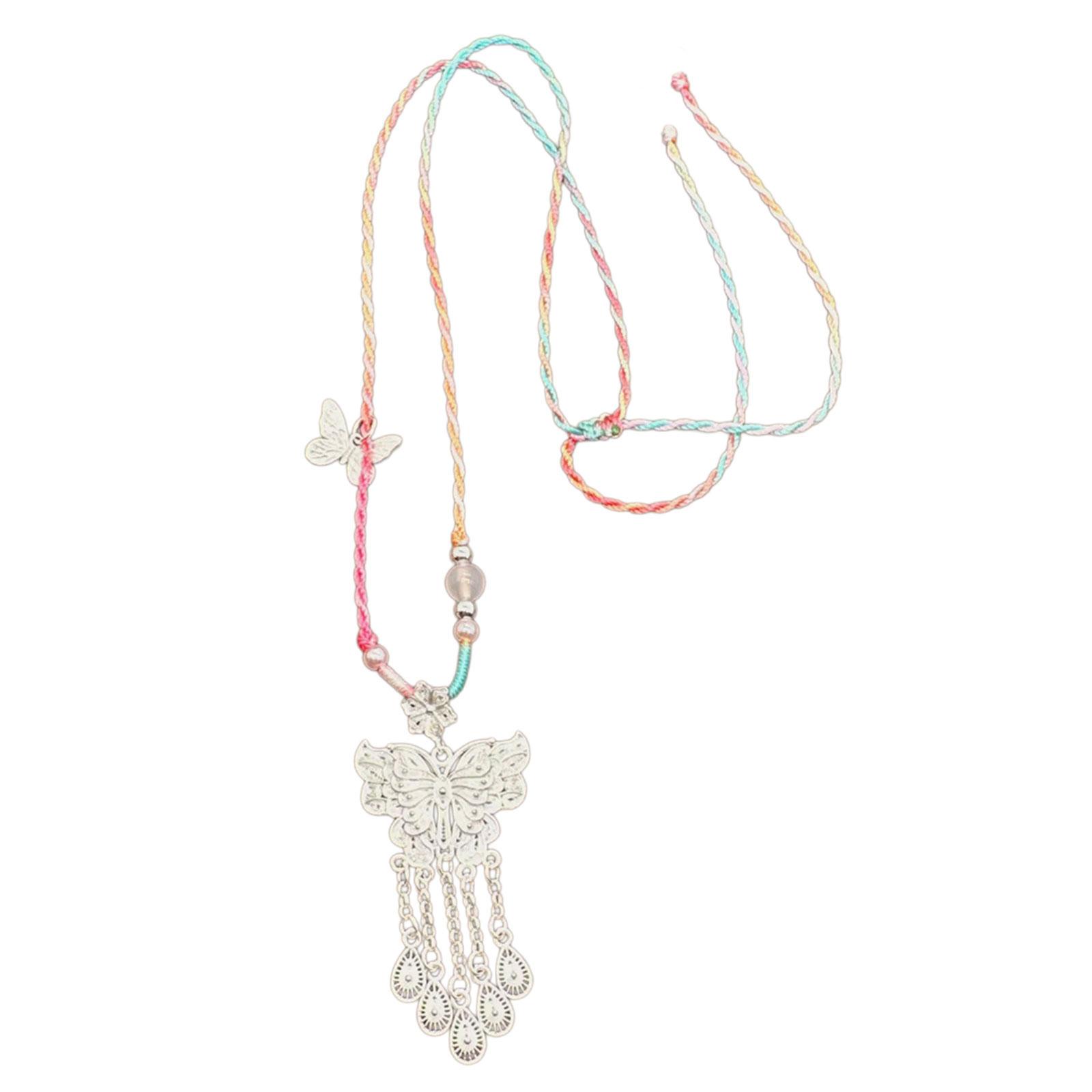 Ожерелье с подвеской в виде бабочки, регулируемое веревочное ожерелье, уникальное ожерелье с подвеской, цепочное ожерелье, подходящее для различных случаев розовый
Ожерелье с подвеской в виде бабочки, регулируемое веревочное ожерелье, уникальное ожерелье с подвеской, цепочное ожерелье, подходящее для различных случаев розовый