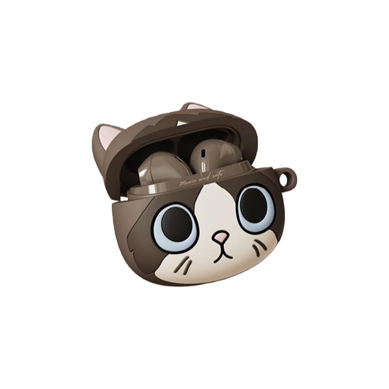 EDIFIER Meow Series Limited Edition Gift Box, Wireless Bluetooth Earphones, Semi In-Ear Headphones, Ragdoll Cat, Brown color коричневий
EDIFIER Meow Series Limited Edition Gift Box, Wireless Bluetooth Earphones, Semi In-Ear Headphones, Ragdoll Cat, Brown color коричневий