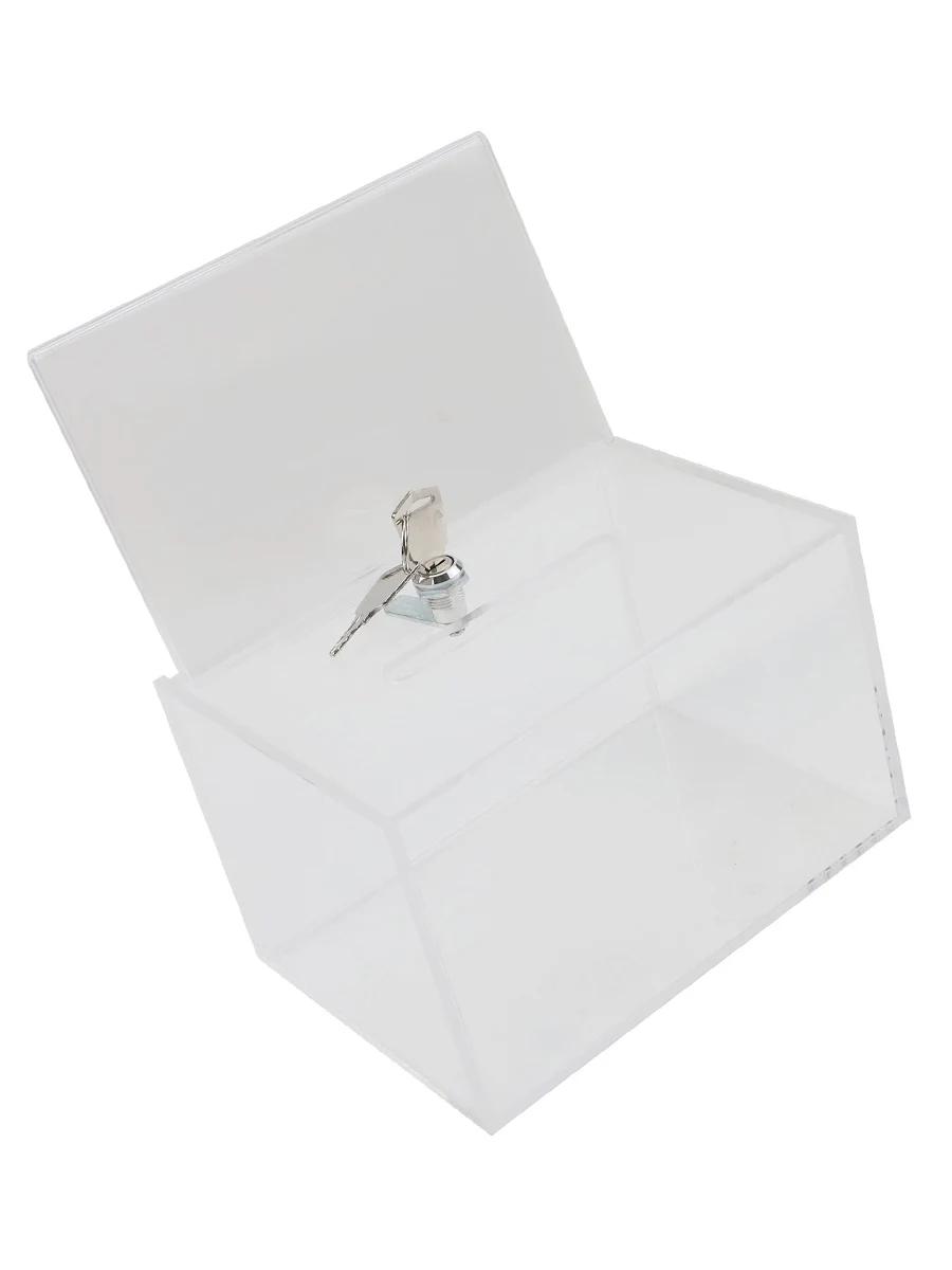 Acrylic Donation Box With Lock Donation Box Portable Donation Box As Shown Clear Ballot Box Reliable Locking System China Mainland
Acrylic Donation Box With Lock Donation Box Portable Donation Box As Shown Clear Ballot Box Reliable Locking System China Mainland