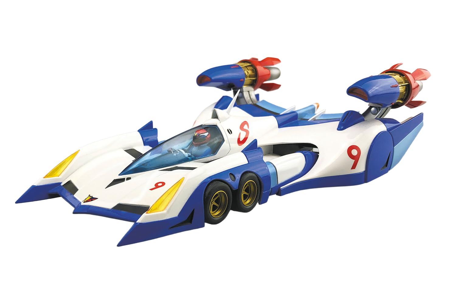 AOSHIMA 1/24 Scale Cyber Formula Asurada AKF-0 Aero Mode/Aero Boost Mode/Spiral Boost Mode Plastic Model Kit
AOSHIMA 1/24 Scale Cyber Formula Asurada AKF-0 Aero Mode/Aero Boost Mode/Spiral Boost Mode Plastic Model Kit