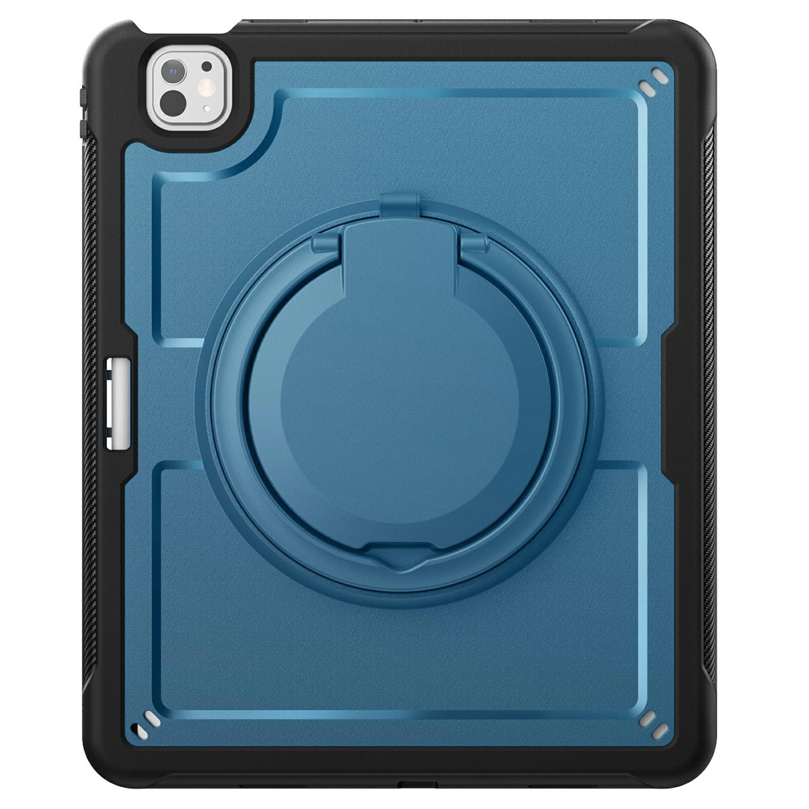 For iPad Pro 13 (2024) Case with Pencil Slot Rotating Kickstand PC+TPU Shockproof Tablet Cover Navy Blue
For iPad Pro 13 (2024) Case with Pencil Slot Rotating Kickstand PC+TPU Shockproof Tablet Cover Navy Blue