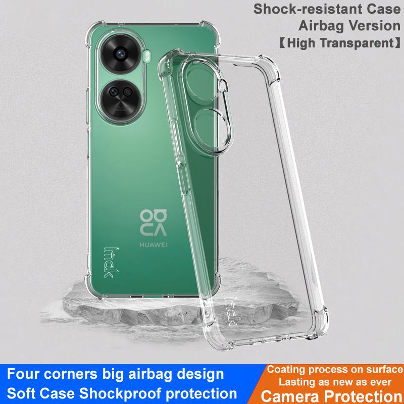 IMAK For Huawei nova 11 SE/nova 12 SE 4G Case Anti-Scratch TPU Airbag Corner Cell Phone Shell Transparent
IMAK For Huawei nova 11 SE/nova 12 SE 4G Case Anti-Scratch TPU Airbag Corner Cell Phone Shell Transparent