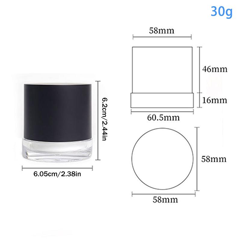 1pcs 20g/30g/50g Empty Acrylic Cream Jar With White Liner Cream /Lotion Bottle Cosmeitic Container Refillable Bottles With Spoon
1pcs 20g/30g/50g Empty Acrylic Cream Jar With White Liner Cream /Lotion Bottle Cosmeitic Container Refillable Bottles With Spoon