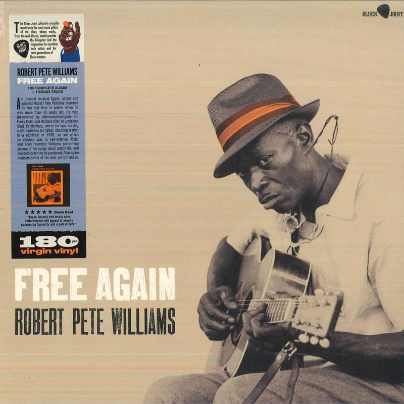 LP Record ROBERT PETE WILLIAMS - Free Again 8010 The Blues Joint 2023 Europe Blues
LP Record ROBERT PETE WILLIAMS - Free Again 8010 The Blues Joint 2023 Europe Blues