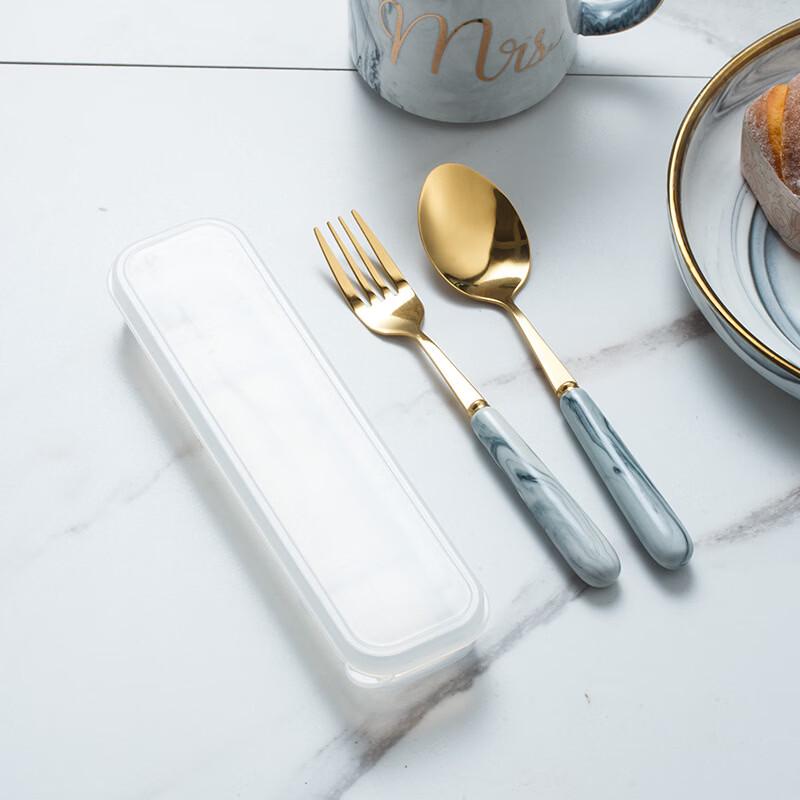 Zhi Shi European Style Marble Pattern Stainless Steel Portable Cutlery Set
Zhi Shi European Style Marble Pattern Stainless Steel Portable Cutlery Set