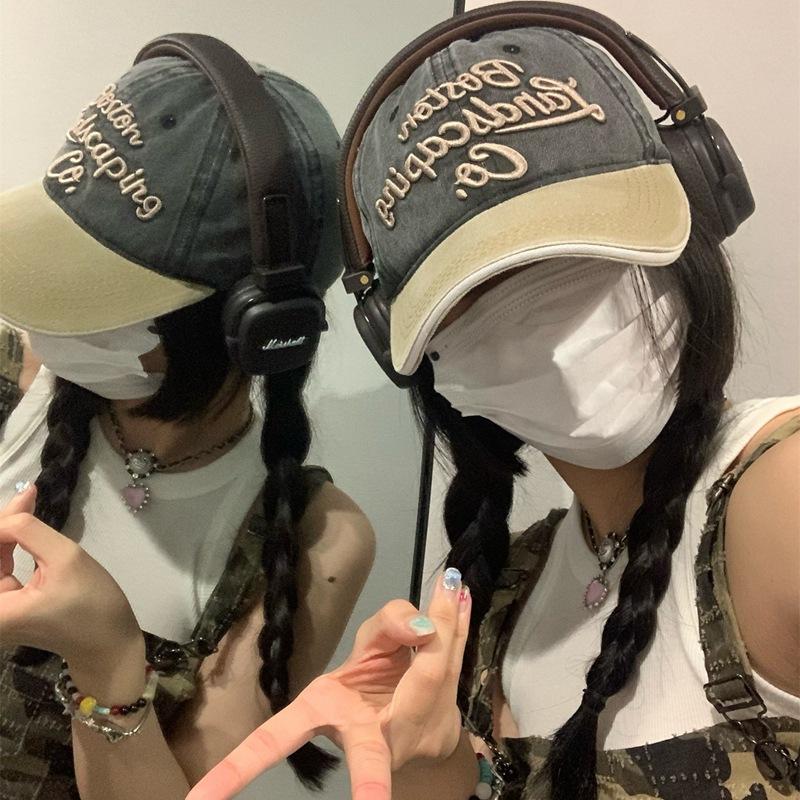 Retro letter embroidery baseball hat old casual color matching washed soft top cap sun hat trendy man Adjustable хакі
Retro letter embroidery baseball hat old casual color matching washed soft top cap sun hat trendy man Adjustable хакі