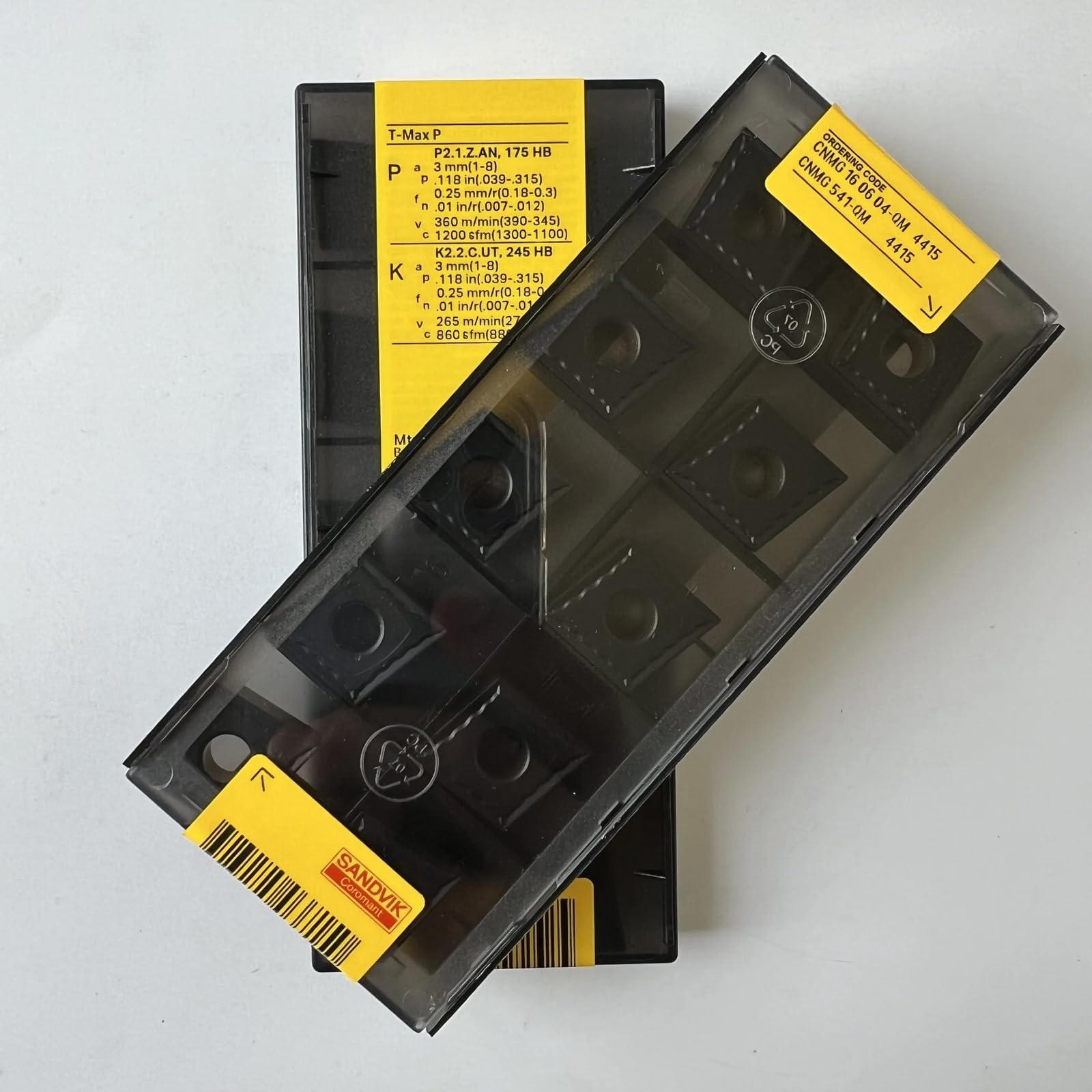 Original Sandvik / CNMG160604-QM 4415 / CNC lathe carbide blade 10 Pcs
Original Sandvik / CNMG160604-QM 4415 / CNC lathe carbide blade 10 Pcs