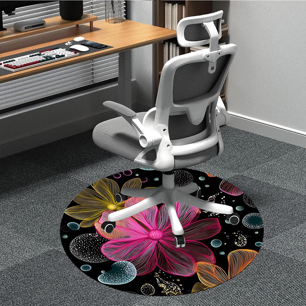 1pc Floral Pattern Chair Carpet for Office, Soft Comfortable Mat For Office, Living Room, Bedroom, Machine Washable Carpet yy251112131 80cm by 80cm
1pc Floral Pattern Chair Carpet for Office, Soft Comfortable Mat For Office, Living Room, Bedroom, Machine Washable Carpet yy251112131 80cm by 80cm