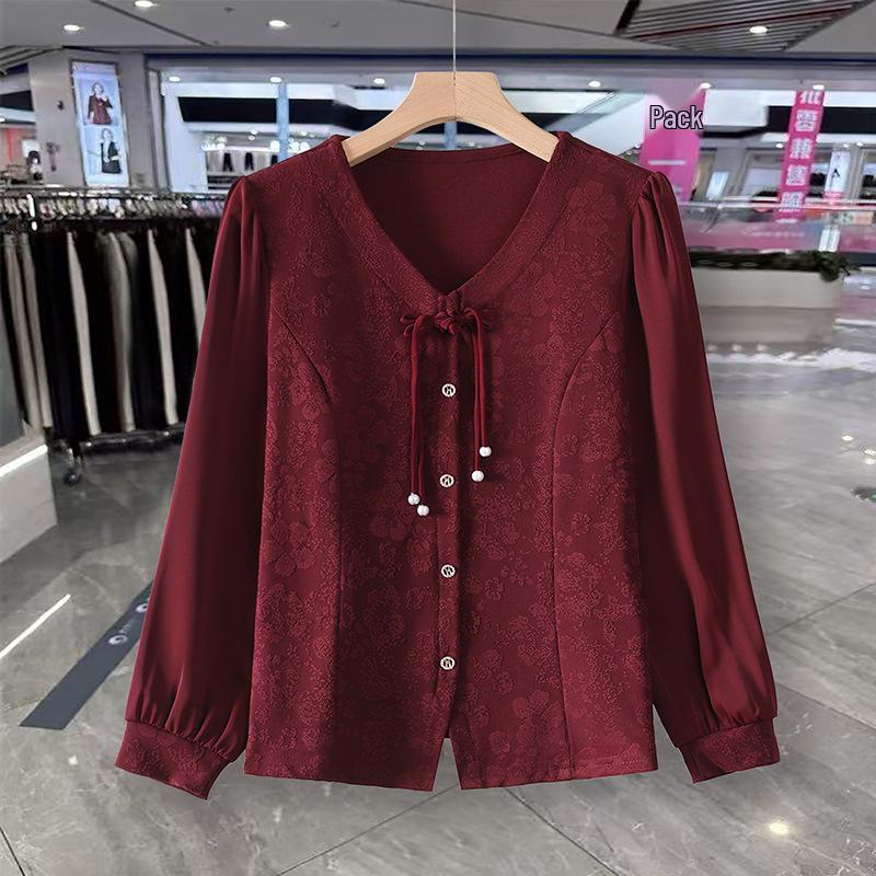 Retro Chinese V-Neck Tassel Top - Summer Seven-Sleeve Fashion 3XL
Retro Chinese V-Neck Tassel Top - Summer Seven-Sleeve Fashion 3XL