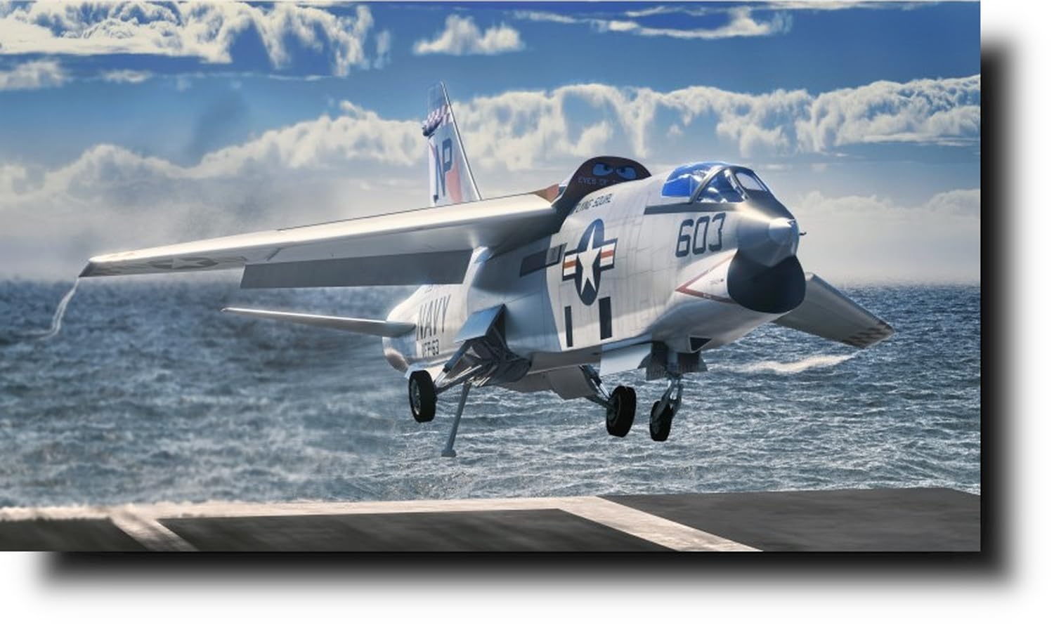 Sword American Crusader Vietnam Plastic Model SWD72150 1/72 RF-8G 
Sword American Crusader Vietnam Plastic Model SWD72150 1/72 RF-8G