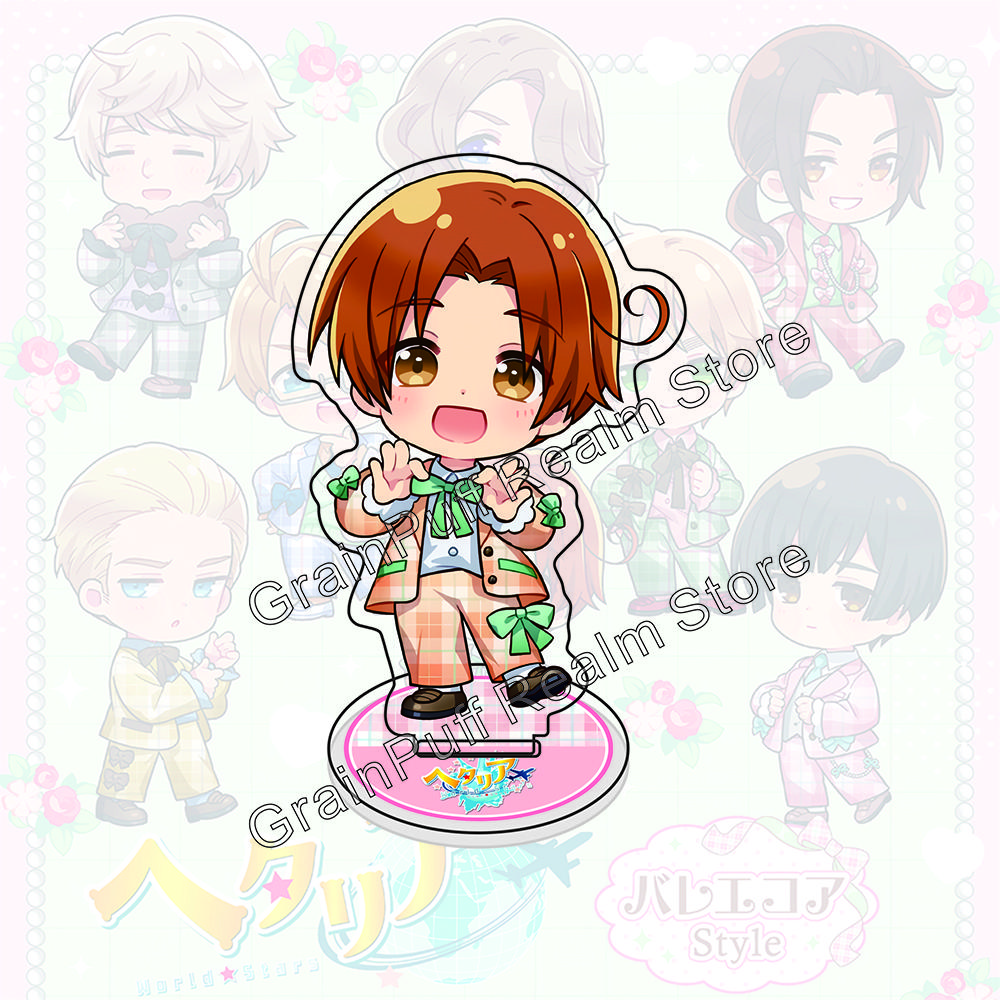 Hetalia WorldStars Acrylic Standee Balletcore Style Anime Figure, Cute Ballet-Inspired Costume, Desk Display Collectible Gift 10 cm
Hetalia WorldStars Acrylic Standee Balletcore Style Anime Figure, Cute Ballet-Inspired Costume, Desk Display Collectible Gift 10 cm
