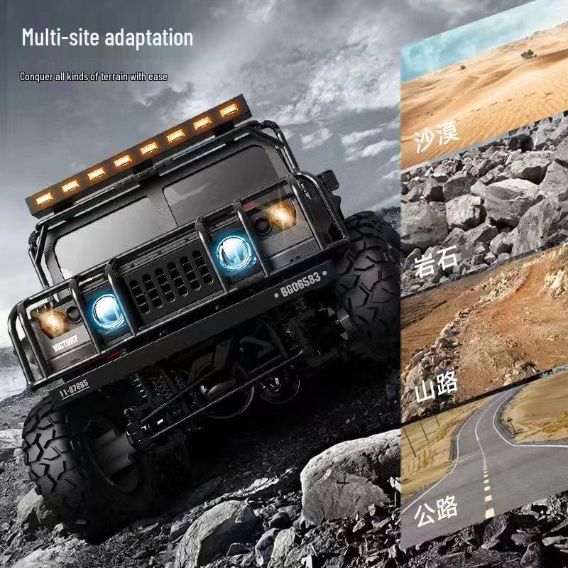 Children s 2.4G Remote Control Hummer Toy Car Model – Four-Wheel Drive Off-Road Vehicle 1:12 Scale
Children s 2.4G Remote Control Hummer Toy Car Model – Four-Wheel Drive Off-Road Vehicle 1:12 Scale