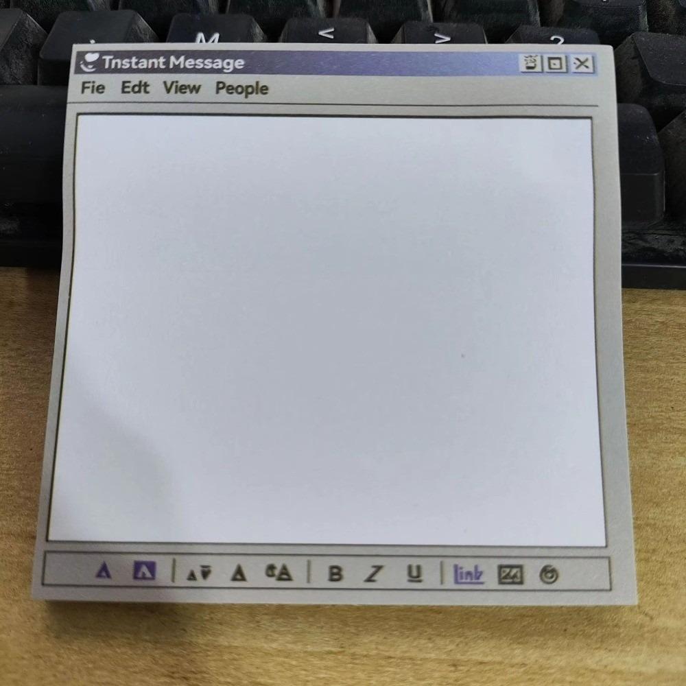 50Pages/book New Retro Sticky Note Pad DIY Self-Adhesive Student Office Memo Drawing Tool Pattern Message Paper Notepad
50Pages/book New Retro Sticky Note Pad DIY Self-Adhesive Student Office Memo Drawing Tool Pattern Message Paper Notepad