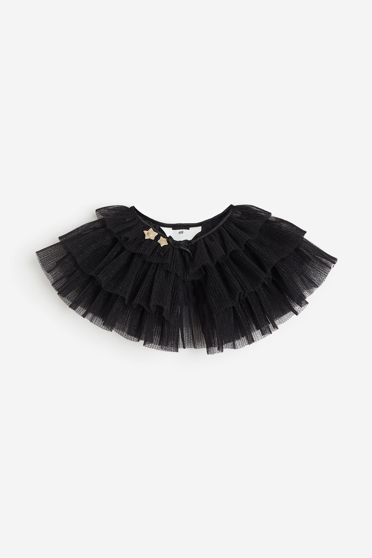 Tiered tulle cape
Tiered tulle cape