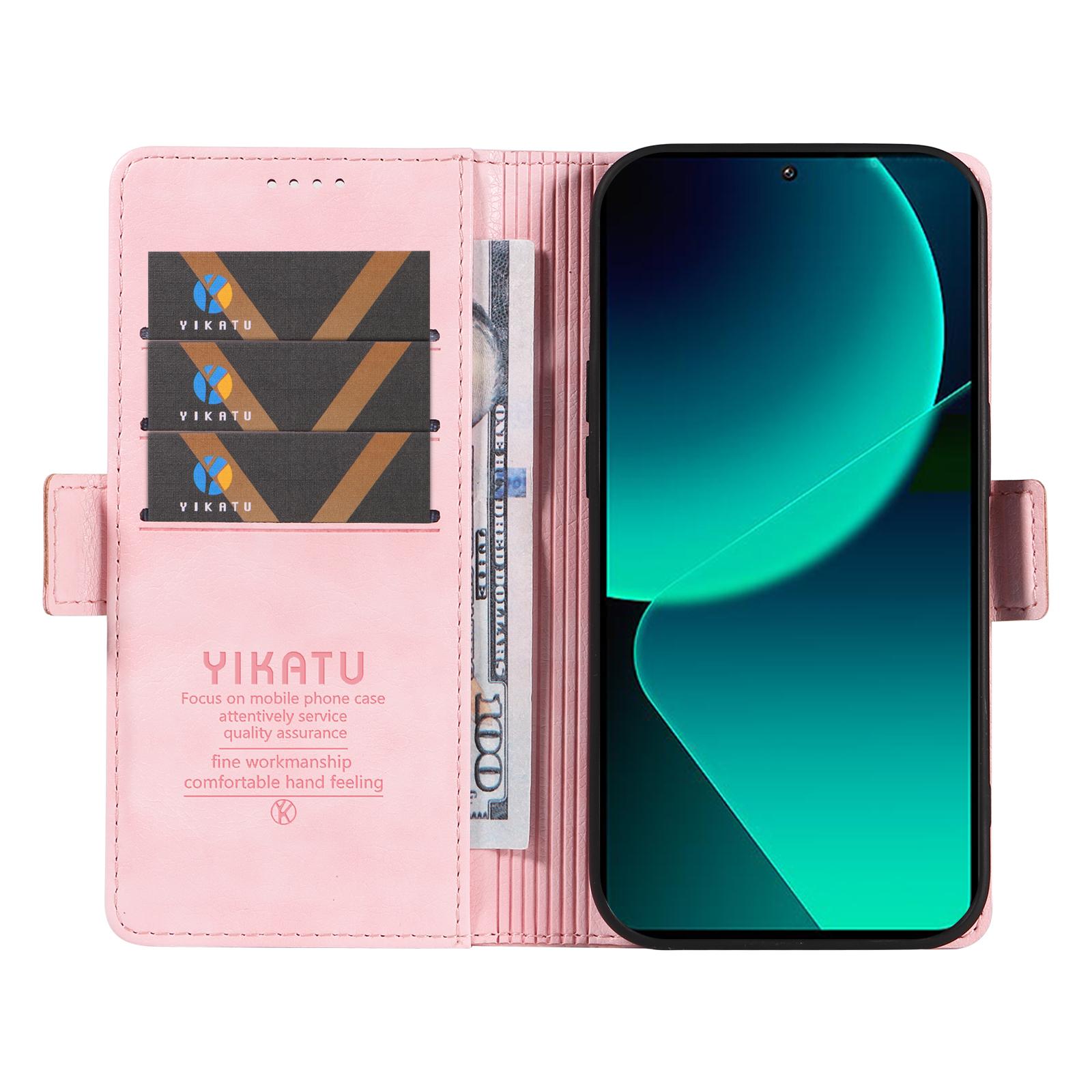 YIKATU YK-007 For Xiaomi 13T/13T Pro/Redmi K60 Ultra Case PU Leather Wallet Flip Phone Cover Pink
YIKATU YK-007 For Xiaomi 13T/13T Pro/Redmi K60 Ultra Case PU Leather Wallet Flip Phone Cover Pink
