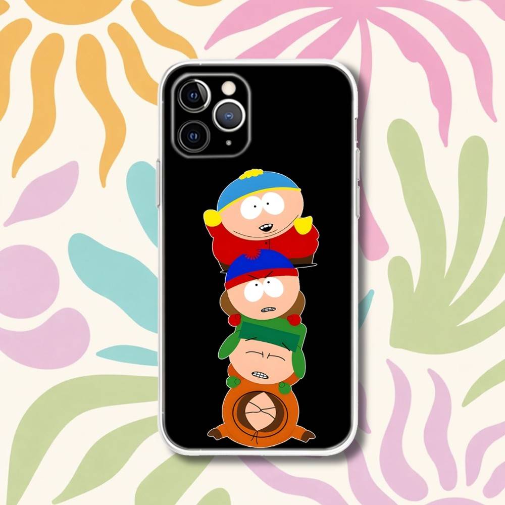 S-South Cartoon Park Transparent Phone Case For iPhone 17,13,15,12,11,14,16 Pro Max Mini 7,8 Plus SE4,17E Air Fundas iPhone11
S-South Cartoon Park Transparent Phone Case For iPhone 17,13,15,12,11,14,16 Pro Max Mini 7,8 Plus SE4,17E Air Fundas iPhone11