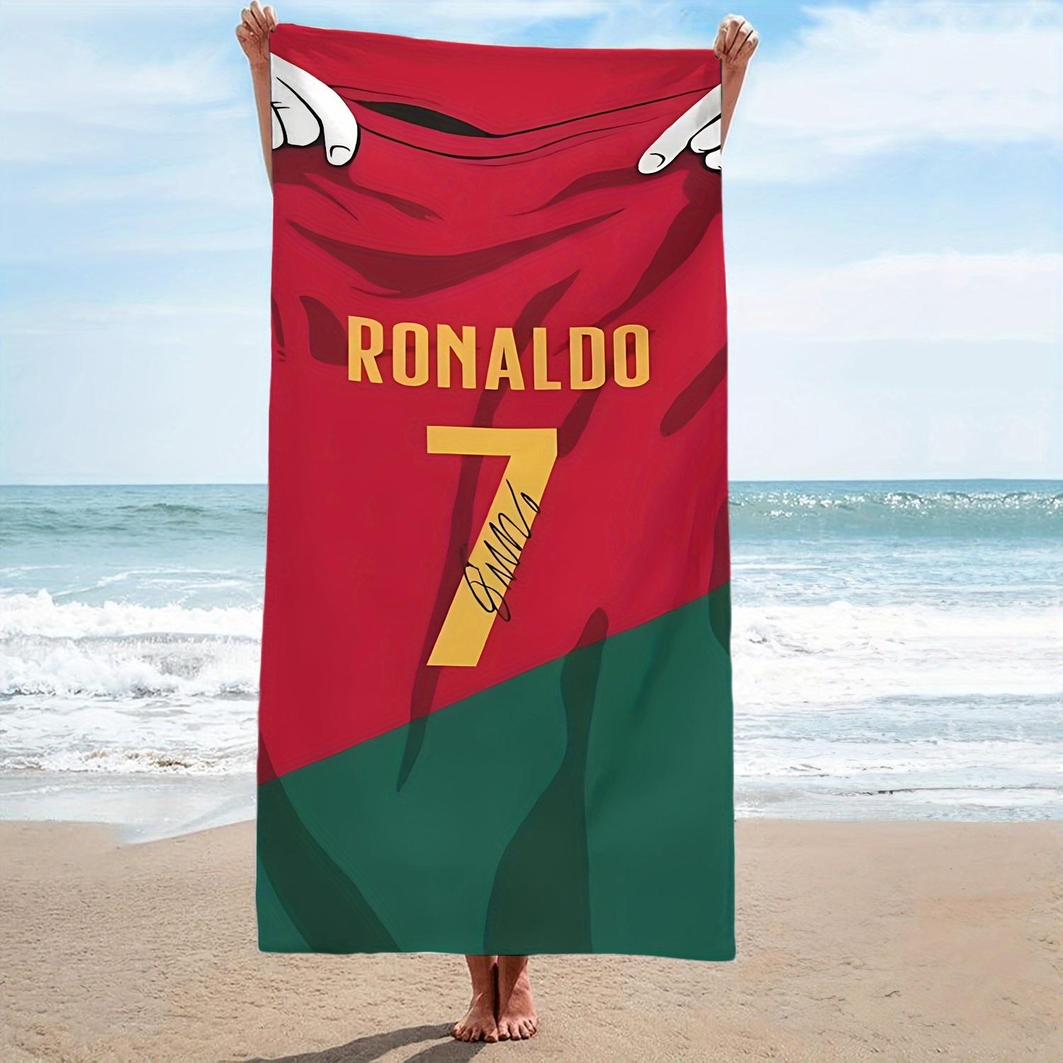R-Ronaldo Portugal Beach Towel – Soft Microfiber, Absorbent, Quick-Drying for Pool, Beach, Bathroom, Travel – Premium for Adults W95*H135(CM)
R-Ronaldo Portugal Beach Towel – Soft Microfiber, Absorbent, Quick-Drying for Pool, Beach, Bathroom, Travel – Premium for Adults W95*H135(CM)