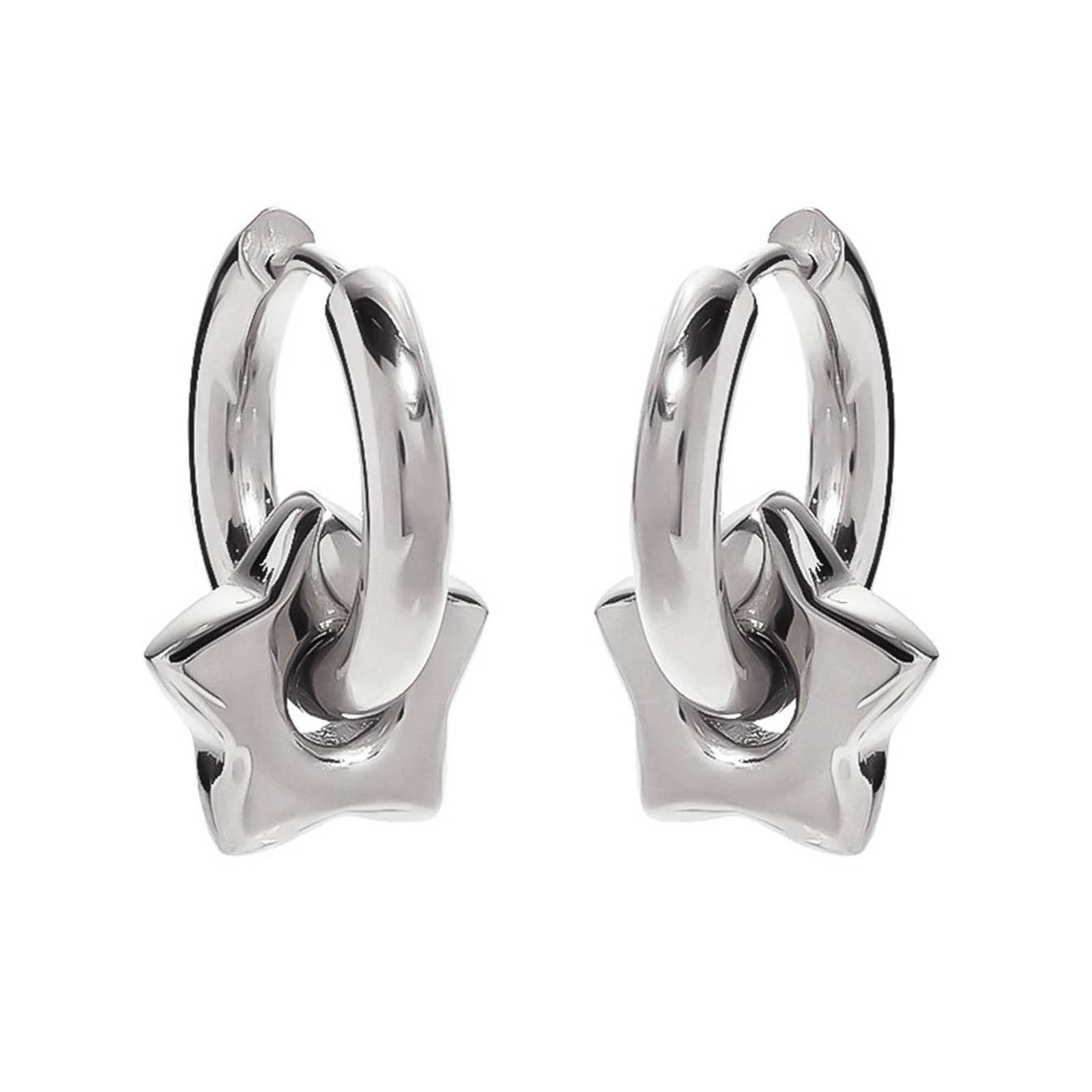 Hip Hop Detachable Star Heart Pendant Earring Street Style Dangle Earrings Vintage Small Hoop Earrings Fashion Jewelry
Hip Hop Detachable Star Heart Pendant Earring Street Style Dangle Earrings Vintage Small Hoop Earrings Fashion Jewelry