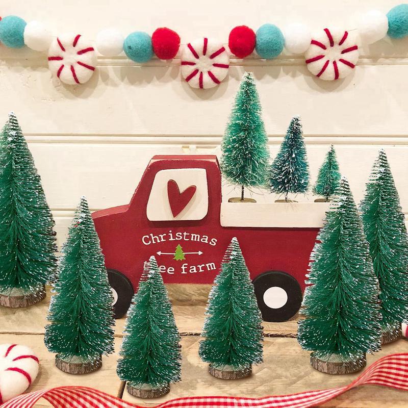 8 шт. Многоразмерная рождественская сосна Красочные мини-елки для рождественских домашних настольных украшений Ноэль Вечеринка Украшение стола
8 шт. Многоразмерная рождественская сосна Красочные мини-елки для рождественских домашних настольных украшений Ноэль Вечеринка Украшение стола