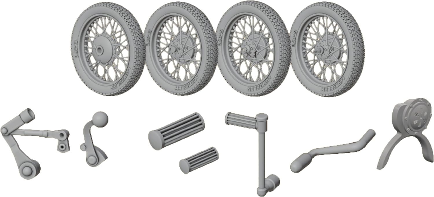 Passion Models KS600 Sidecar 3D Detail Up Set Plastic Model Parts 1/35 (for Tamiya) P35T-30 (Military Vehicle)
Passion Models KS600 Sidecar 3D Detail Up Set Plastic Model Parts 1/35 (for Tamiya) P35T-30 (Military Vehicle)