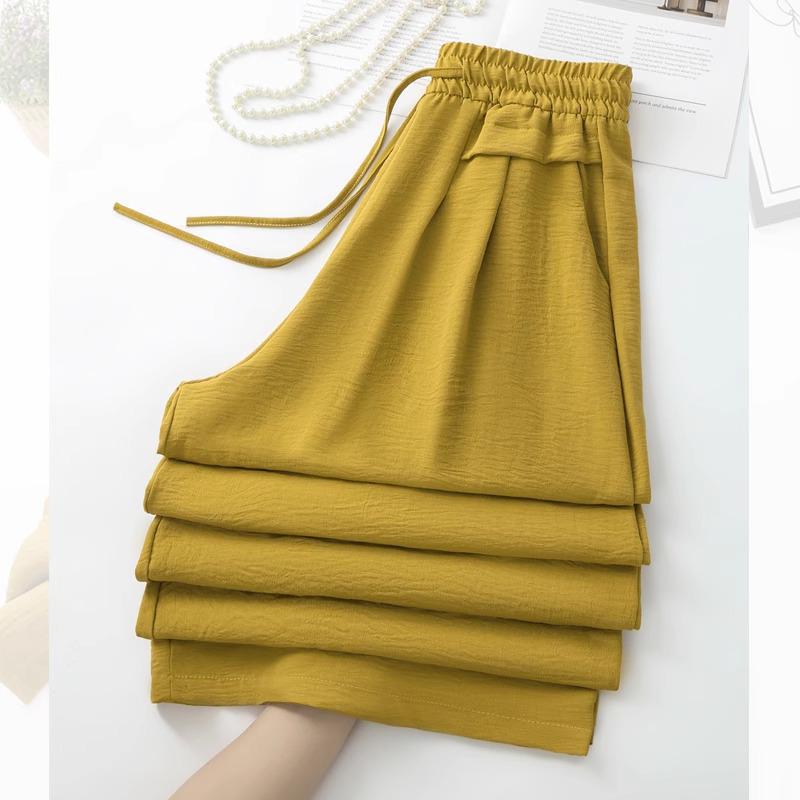 Женские плиссированные брюки с широкими штанинами и высокой посадкой Весна/Лето 2025: Повседневные, Свободные, Драпирующиеся Кюлоты 2XL (125-135 lbs)
Женские плиссированные брюки с широкими штанинами и высокой посадкой Весна/Лето 2025: Повседневные, Свободные, Драпирующиеся Кюлоты 2XL (125-135 lbs)