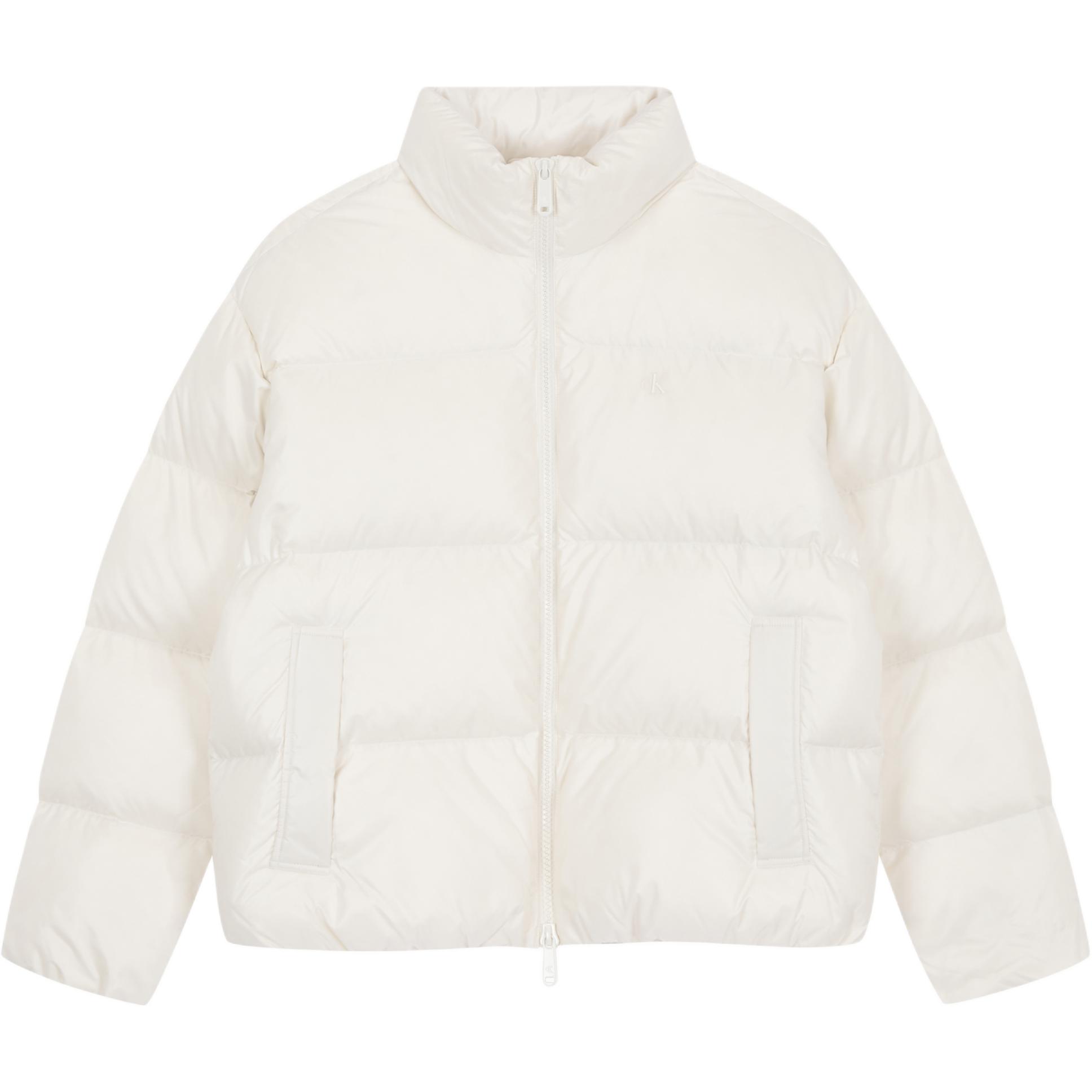 Calvin Klein Jeans Short Bread Jacket Loose Two-Way Zipper Cotton Jacket Unisex Jackets Ivory J400468YBI M
Calvin Klein Jeans Short Bread Jacket Loose Two-Way Zipper Cotton Jacket Unisex Jackets Ivory J400468YBI M