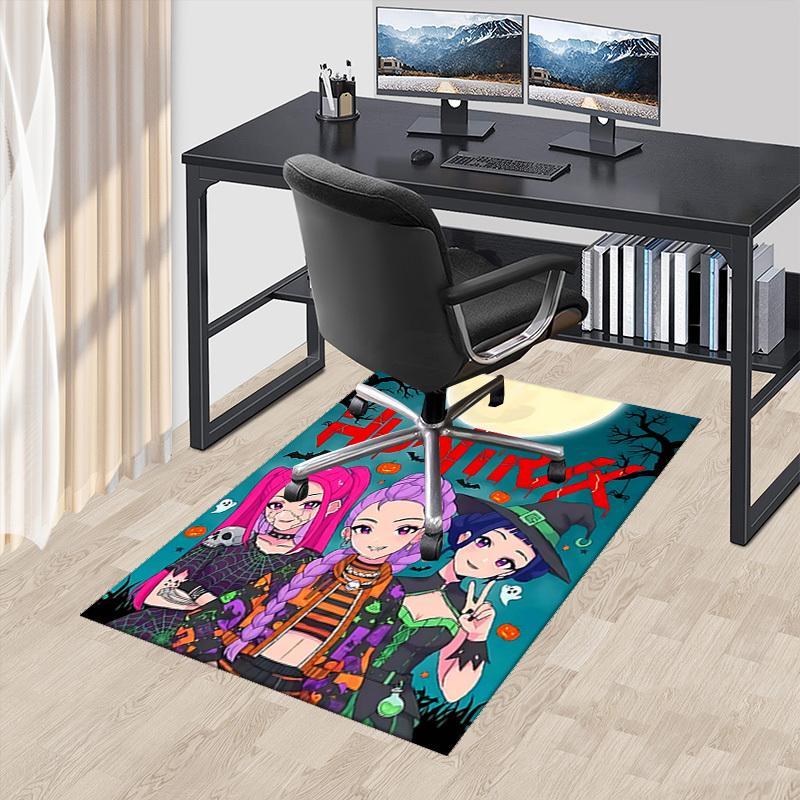 1pc HUNTRX Halloween Theme Chair Mat, Anime Cartoon Design, Non-Slip Carpet for Office and Home Decor, Suitable for All Seasons.I020 60cm by 90cm
1pc HUNTRX Halloween Theme Chair Mat, Anime Cartoon Design, Non-Slip Carpet for Office and Home Decor, Suitable for All Seasons.I020 60cm by 90cm