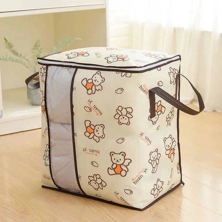 1Pc Non-Woven Fabrics Futon Storage Bag With Transparent Visual Window Hand-held Bag For Quilt Household Items Organizer Supplie 45X50X30CM
1Pc Non-Woven Fabrics Futon Storage Bag With Transparent Visual Window Hand-held Bag For Quilt Household Items Organizer Supplie 45X50X30CM