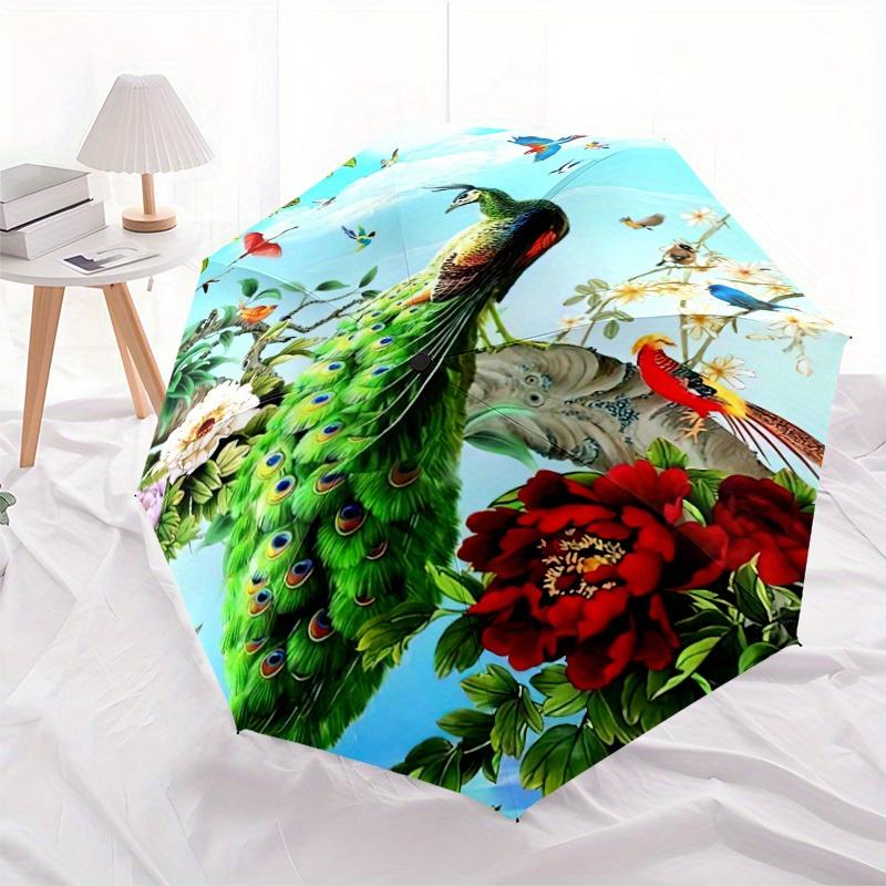 1pc Nature S Symphony Automatic Folding Umbrella - Compact Lightweight 8-Rib Durable Frame, Vibrant Floral & Bird Design, Port (as the picture,Iron&8K)
1pc Nature S Symphony Automatic Folding Umbrella - Compact Lightweight 8-Rib Durable Frame, Vibrant Floral & Bird Design, Port (as the picture,Iron&8K)