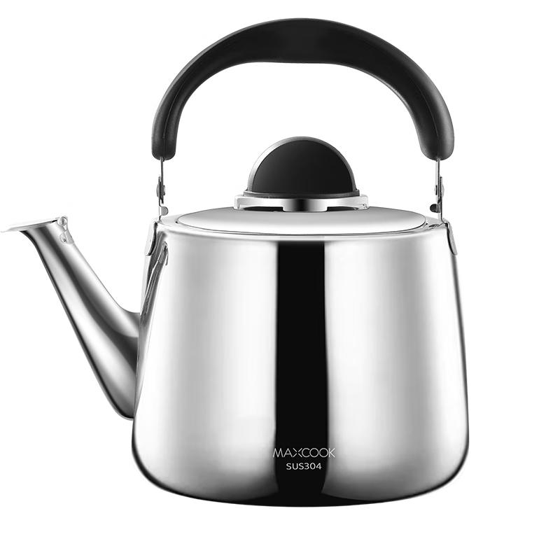 Свистячий чайник MAXCOOK з нержавіючої сталі 304 4L
Свистячий чайник MAXCOOK з нержавіючої сталі 304 4L