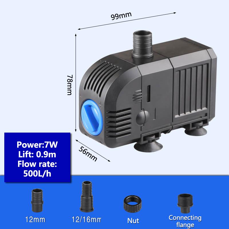 500—6000L/H Intelligent Fish Pond Aquarium Water Pump 220-240V 50Hz Ultra-Quiet Fish Tank Fountain Water Fountain Pump Filter A1
500—6000L/H Intelligent Fish Pond Aquarium Water Pump 220-240V 50Hz Ultra-Quiet Fish Tank Fountain Water Fountain Pump Filter A1
