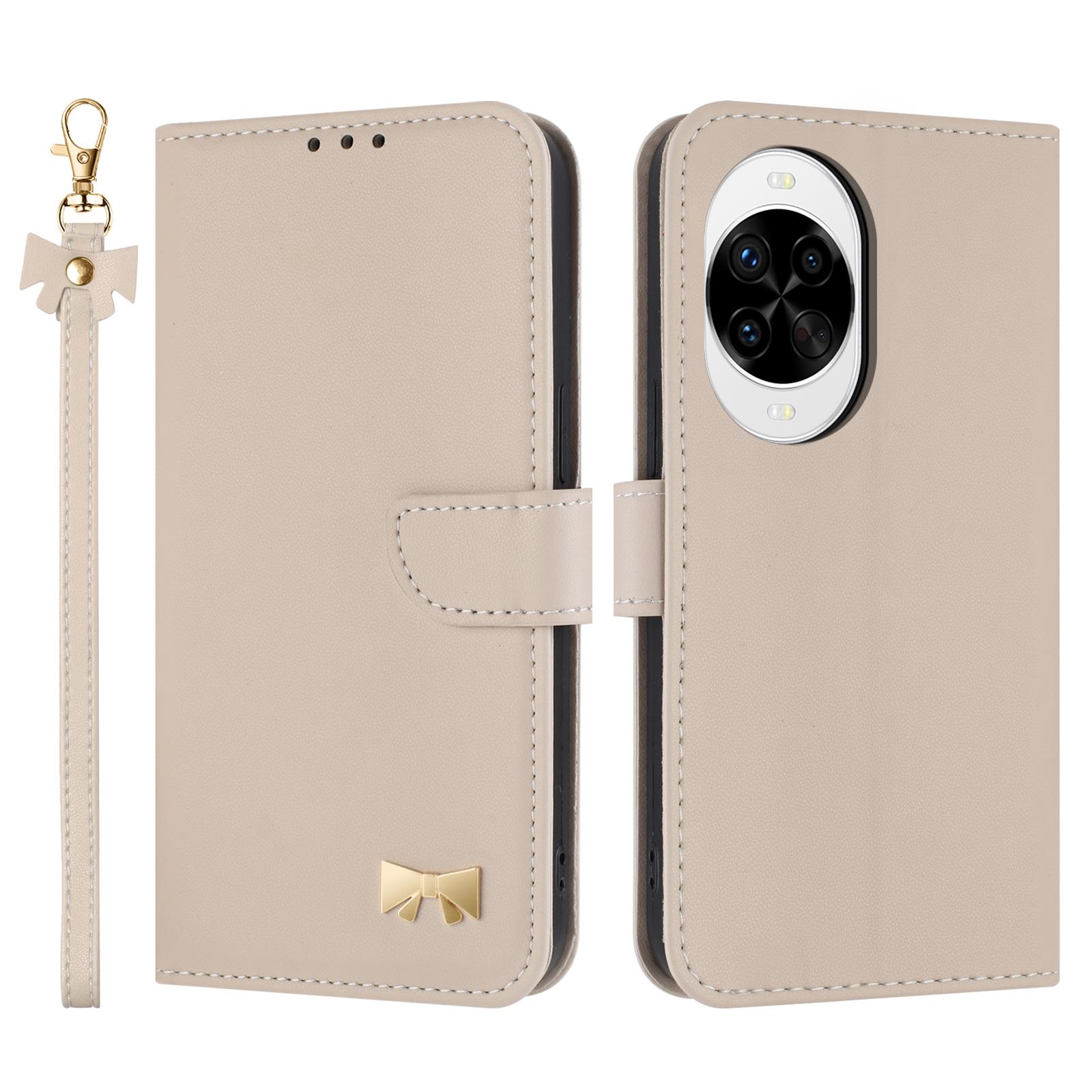 For Huawei nova 14 Pro 5G Case Bowknot Decor Wallet Leather Phone Cover with Wrist Strap Khaki
For Huawei nova 14 Pro 5G Case Bowknot Decor Wallet Leather Phone Cover with Wrist Strap Khaki