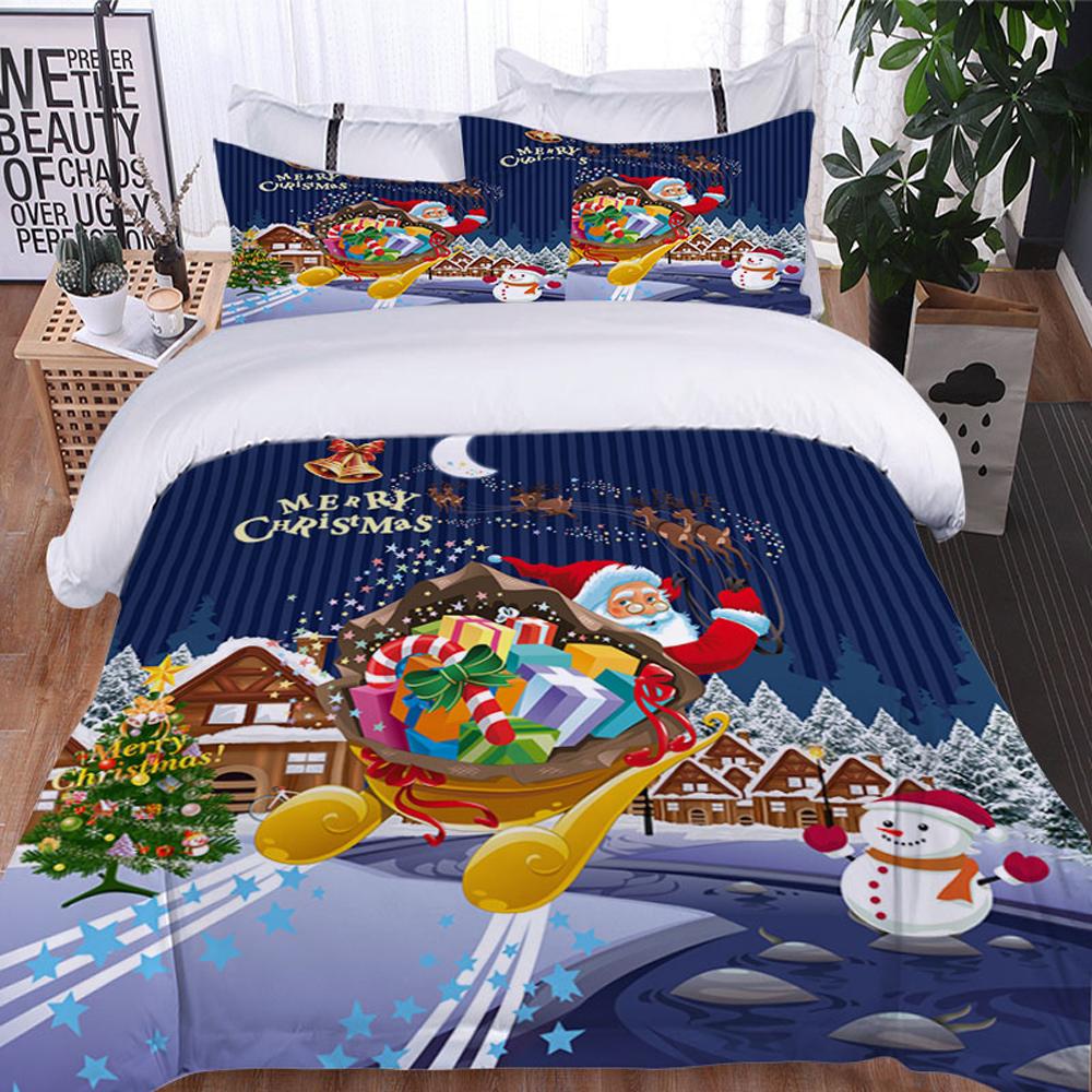 Comforter Santa Elk 3-Piece Bedding Single Double Bedroom Decoration Christmas Gift Light Comfortable 3D3-Piece Set Comforter (quilt)-EU Single(135*200cm)3pcs
Comforter Santa Elk 3-Piece Bedding Single Double Bedroom Decoration Christmas Gift Light Comfortable 3D3-Piece Set Comforter (quilt)-EU Single(135*200cm)3pcs