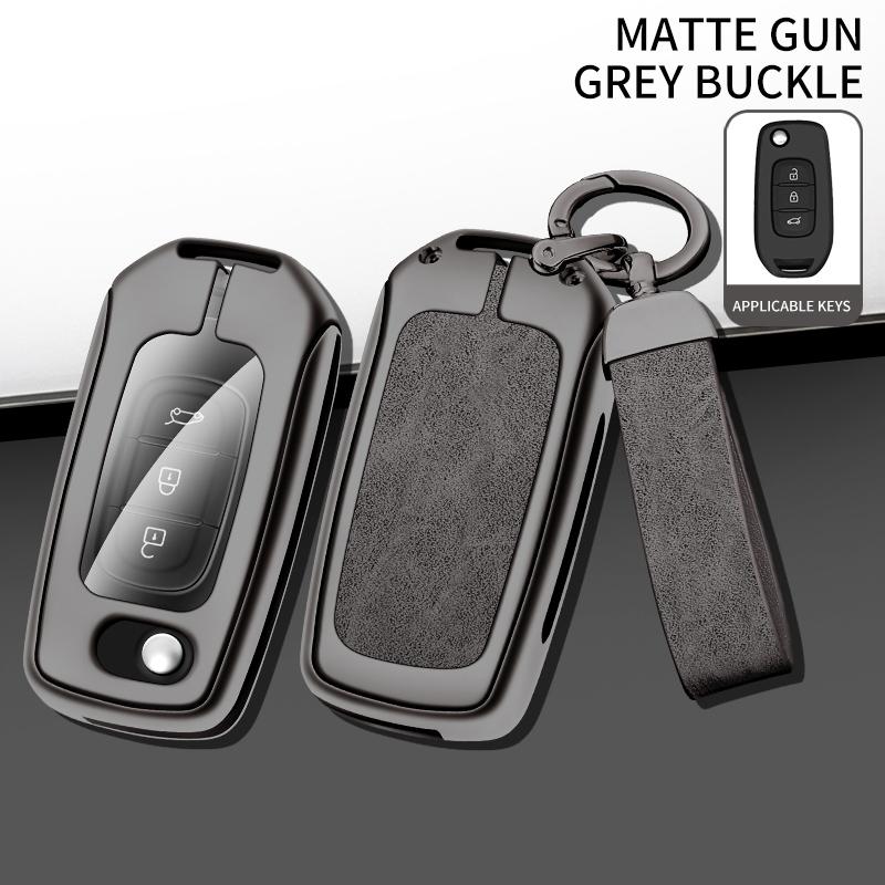 Кожаный чехол для ключей из цинкового сплава для Renault Kadjar Captur Megane Sandero Stepway Logan Clio 5 Arkana 2020 2021, детали серый
Кожаный чехол для ключей из цинкового сплава для Renault Kadjar Captur Megane Sandero Stepway Logan Clio 5 Arkana 2020 2021, детали серый