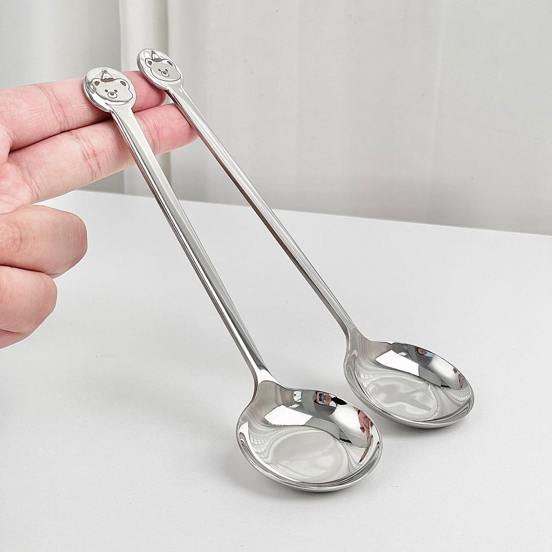 Jiadian 304 Stainless Steel High-End Soup and Dessert Spoon for Children
Jiadian 304 Stainless Steel High-End Soup and Dessert Spoon for Children