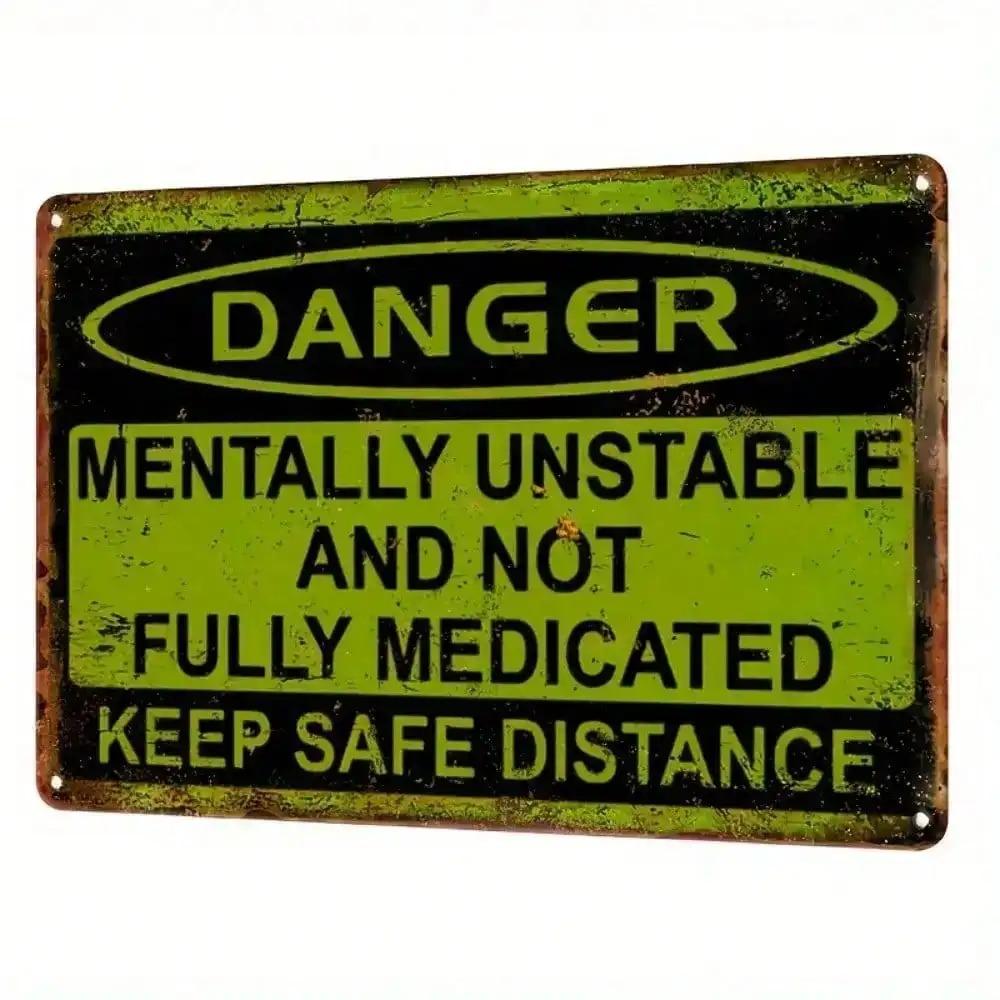 Vintage Wooden Sign Wall Art Keep Distance Humorous Decorative Plaque 20x30cm
Vintage Wooden Sign Wall Art Keep Distance Humorous Decorative Plaque 20x30cm