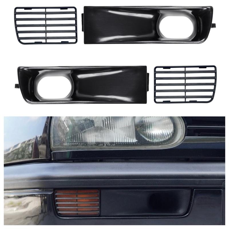 4 Pcs Indicator Grille Upper Air Intake Front Bumper Set for VW MK3 Golf Jetta Vento - For either EURO or US bumper
4 Pcs Indicator Grille Upper Air Intake Front Bumper Set for VW MK3 Golf Jetta Vento - For either EURO or US bumper