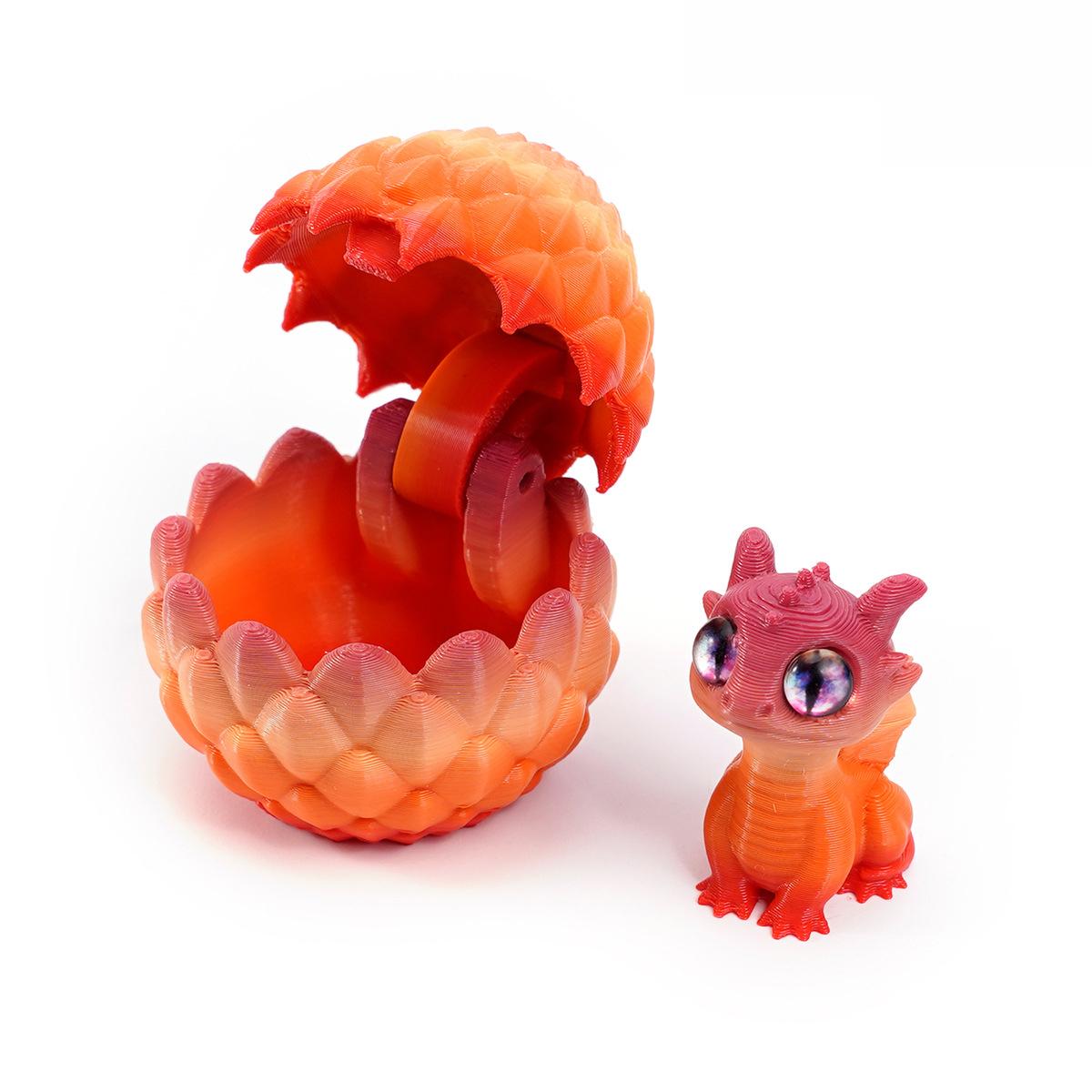 1/2Pcs 3D Printed Dragon Eggs with Mini Dragon Surprise Toys for Kids Birthdays Party Favors Gifts Christmas Goodies Filler
1/2Pcs 3D Printed Dragon Eggs with Mini Dragon Surprise Toys for Kids Birthdays Party Favors Gifts Christmas Goodies Filler