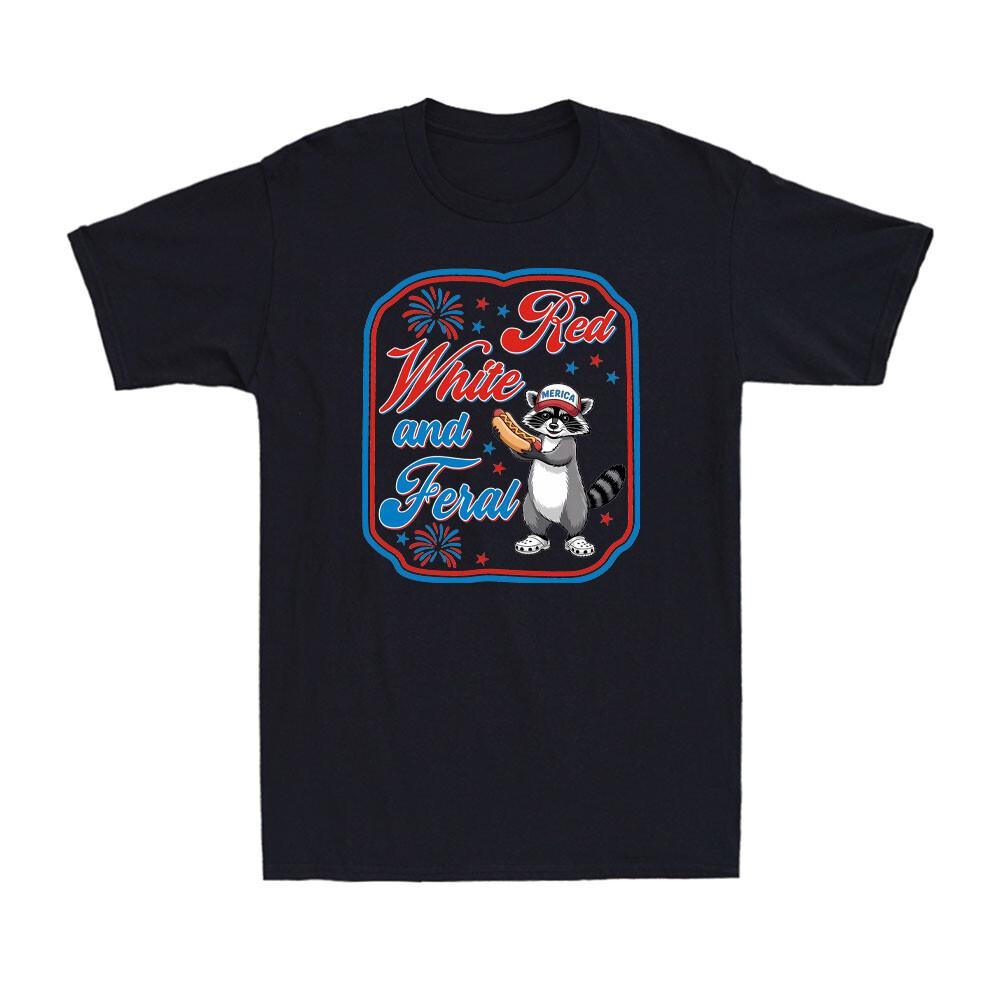 Red White and Feral 4th of July Independence Day Patriotic Freedom Men s T-Shirt Unisex T-Shirt M
Red White and Feral 4th of July Independence Day Patriotic Freedom Men s T-Shirt Unisex T-Shirt M