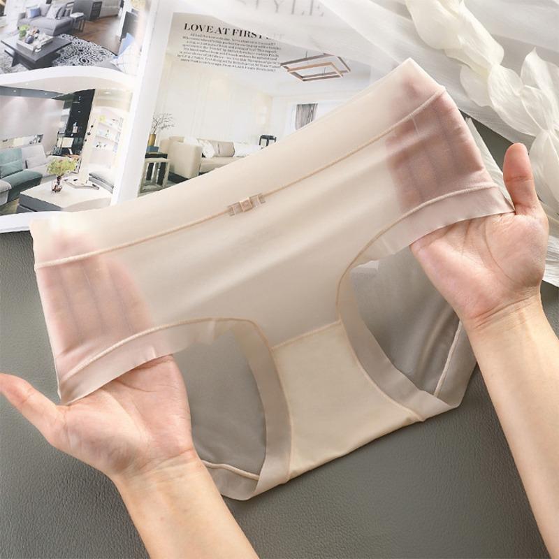 Женские бесшовные трусики-хипстеры, невидимые, из ледяного шелка, эластичное нижнее белье, бикини XL бежевый
Женские бесшовные трусики-хипстеры, невидимые, из ледяного шелка, эластичное нижнее белье, бикини XL бежевый