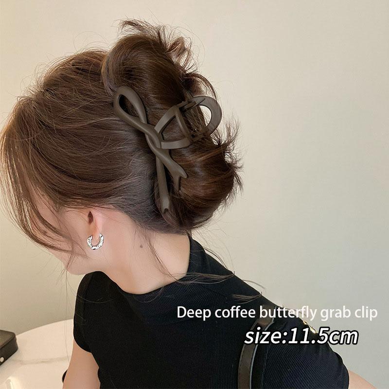 1pcs large women s hair clip matte hair clip fashionable and elegant hair clip large hair claw clip girl Korean hair accessory
1pcs large women s hair clip matte hair clip fashionable and elegant hair clip large hair claw clip girl Korean hair accessory