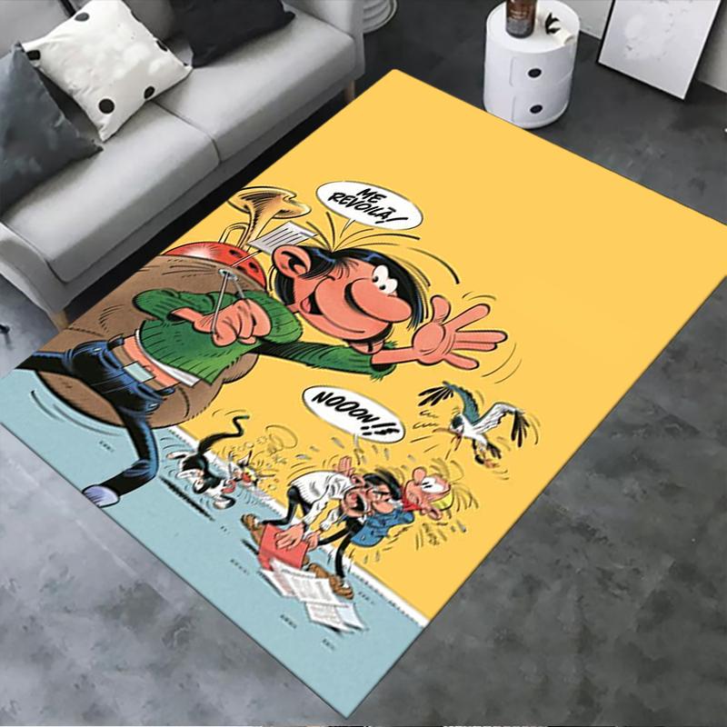2025 New Gaston Lagaffe Carpet Rug for Living Room Bedroom Home Sofa Decoration,Kids play Non-slip Floor Mat48 40x60cm( 15x23in )
2025 New Gaston Lagaffe Carpet Rug for Living Room Bedroom Home Sofa Decoration,Kids play Non-slip Floor Mat48 40x60cm( 15x23in )