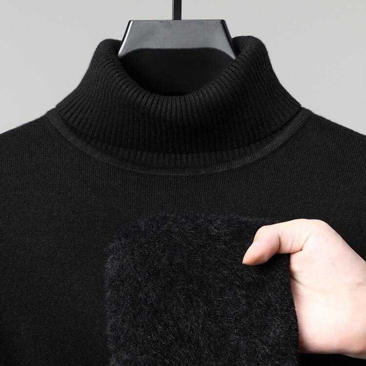 Men s Autumn/Winter Half-High Collar Velour Wool Sweater - Thickened Casual Knit L чорний
Men s Autumn/Winter Half-High Collar Velour Wool Sweater - Thickened Casual Knit L чорний