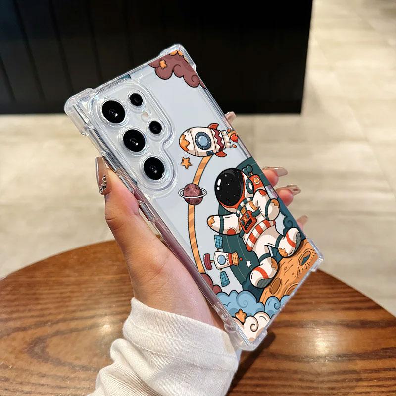 Colorful Retro Astronaut Galaxy Rocket Phone Case For Samsung Galaxy S25 FE S24 S23 S22 S21 Ultra S20 Plus Note 20 10 Soft Cover GalaxyNote10Plus
Colorful Retro Astronaut Galaxy Rocket Phone Case For Samsung Galaxy S25 FE S24 S23 S22 S21 Ultra S20 Plus Note 20 10 Soft Cover GalaxyNote10Plus